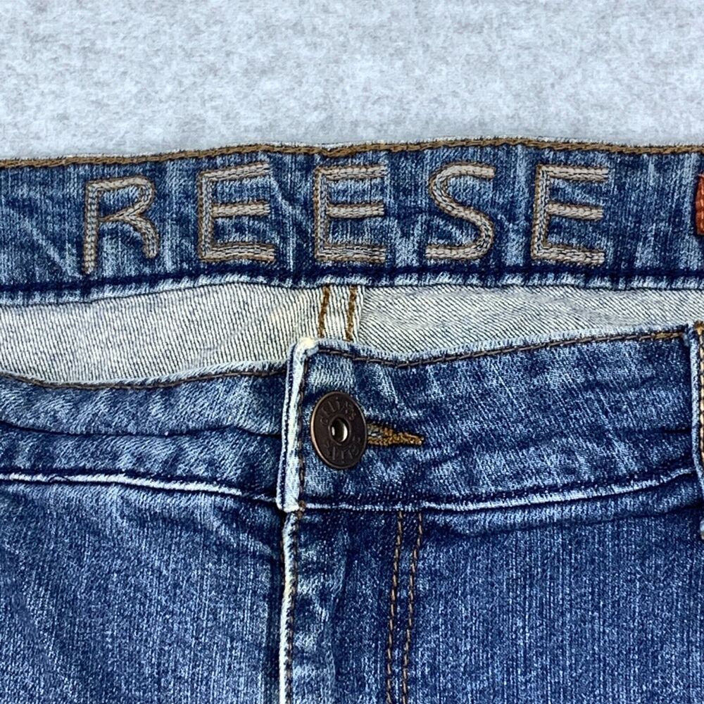dELiAs Reese Bootcut Flap Rear Pocket Denim Jeans Blue Womens Size 19/20 90s Y2K - Picture 5 of 12